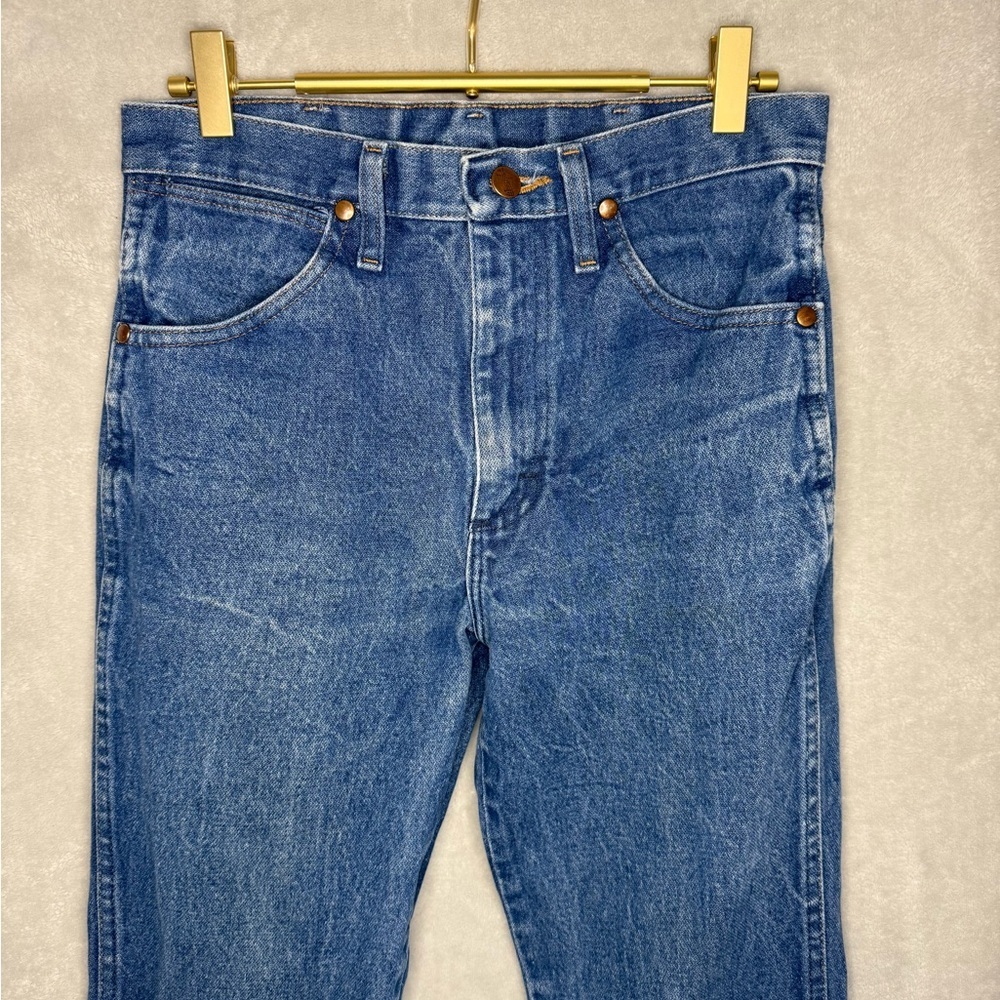 Classic Blue Denim Wranglers - Picture 7 of 10